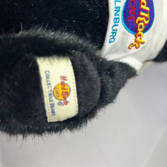 Hard Rock Cafe Black‎ Teddy Bear Gatlinburg NWT - Picture 12 of 13